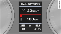 Display: Downhill assist function